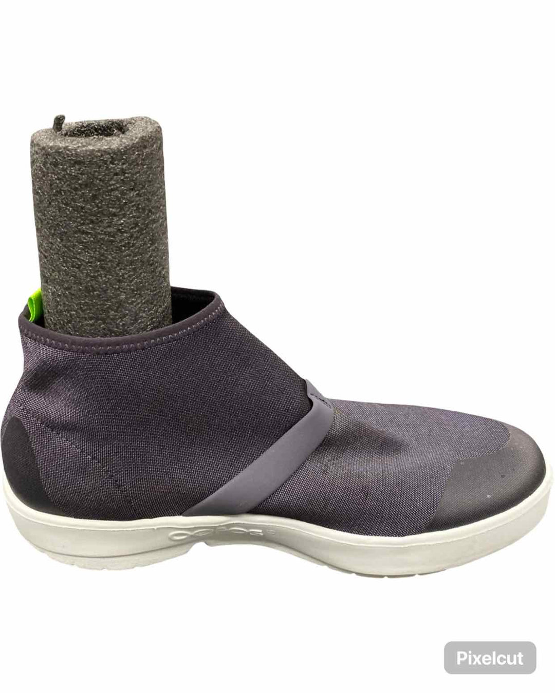 Oofos Shoe Size 9.5 Purple OOmg Fibre High Top Sneakers
