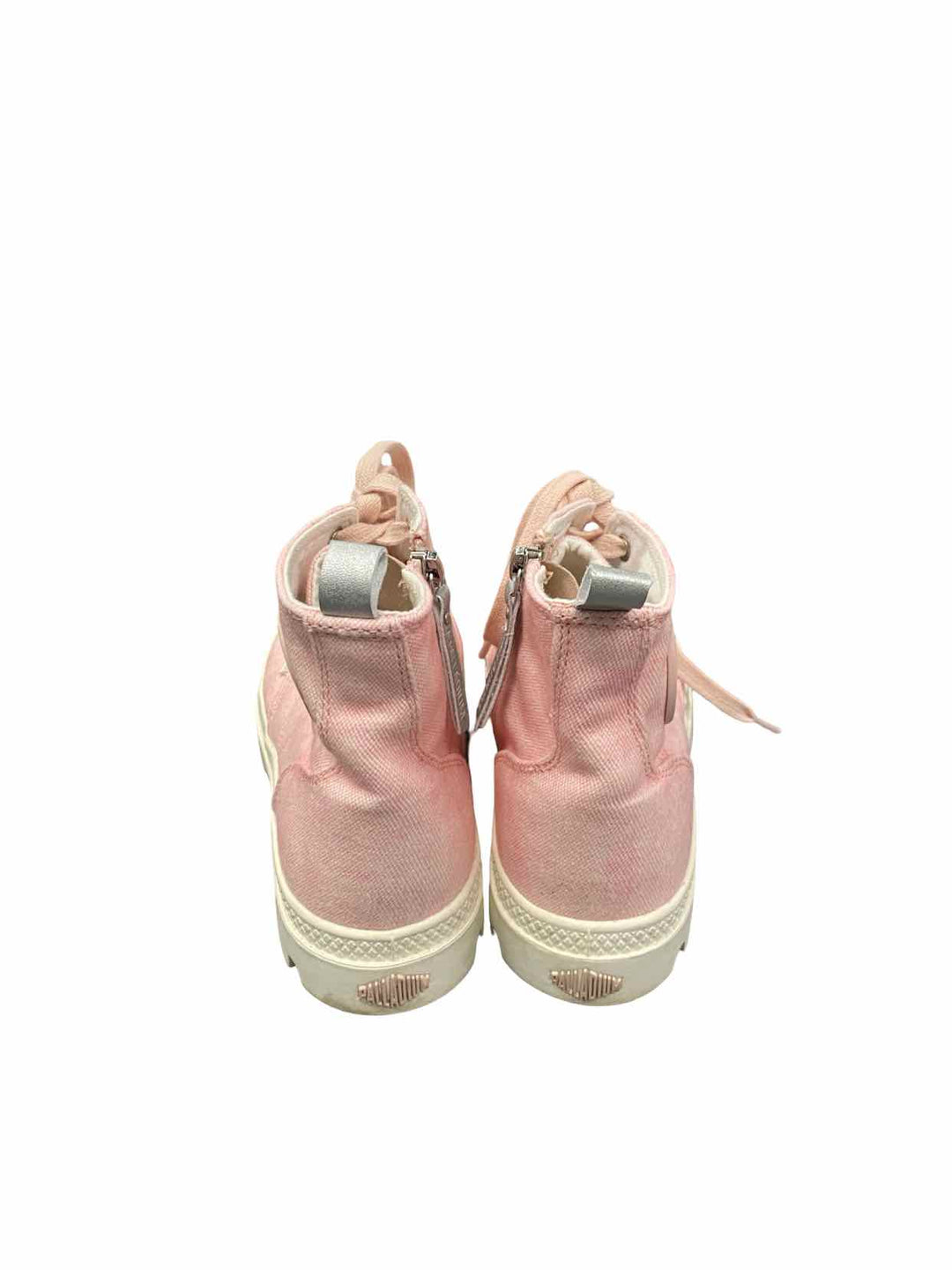Palladium Shoe Size 8 Pink Canvas Pampa Hi Sneakers