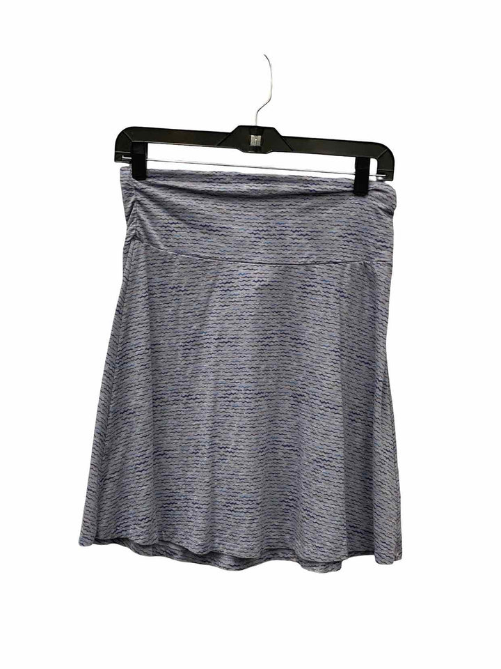 Toad & Co. Size XS Purple Print Skirt