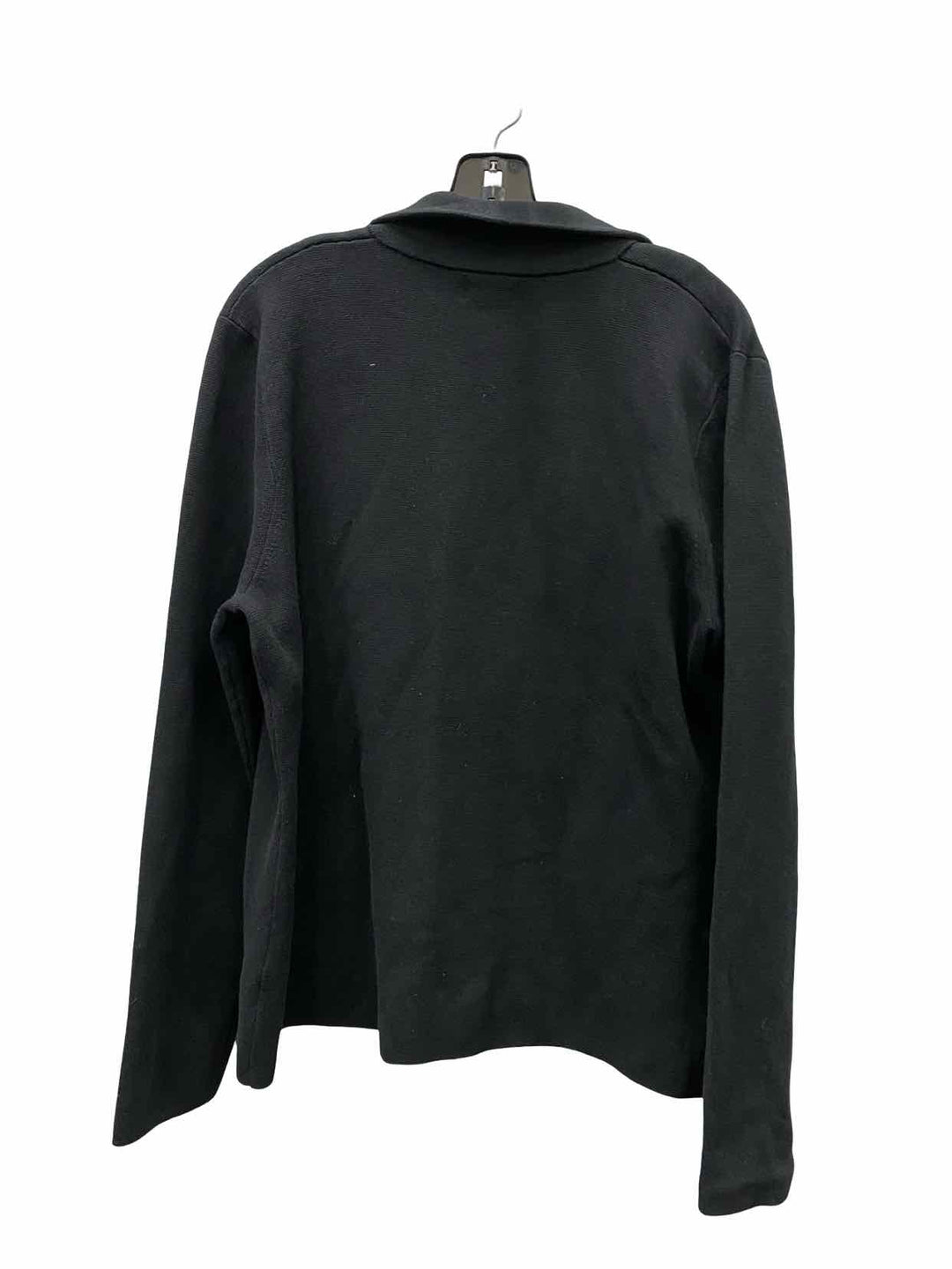 J Crew Size XL Black 100% cotton Blazer