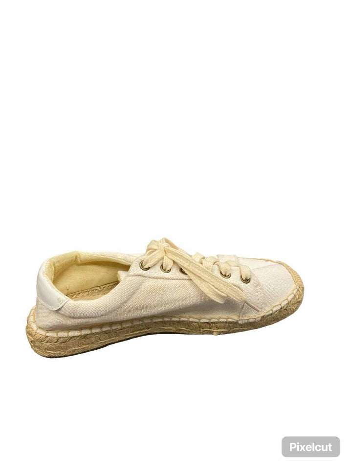 Soludos Shoe Size 7 Off White Canvas Sneakers