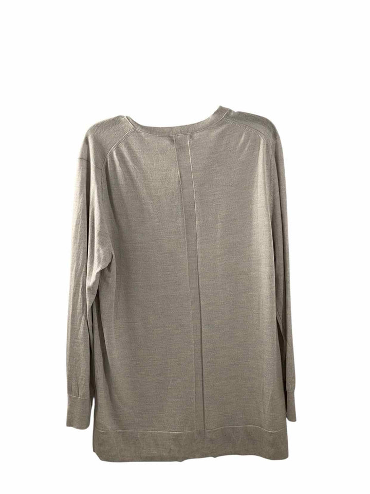 Banana Republic Size L Gray Merino Wool Sweater