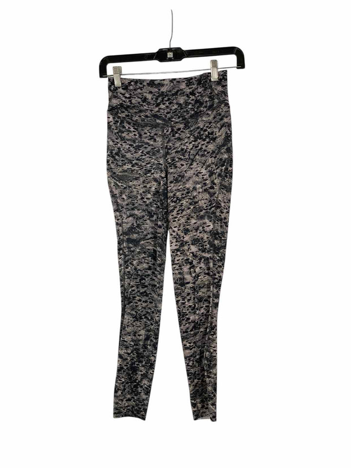 Lululemon Size 4 Black Grey Athletic Pants