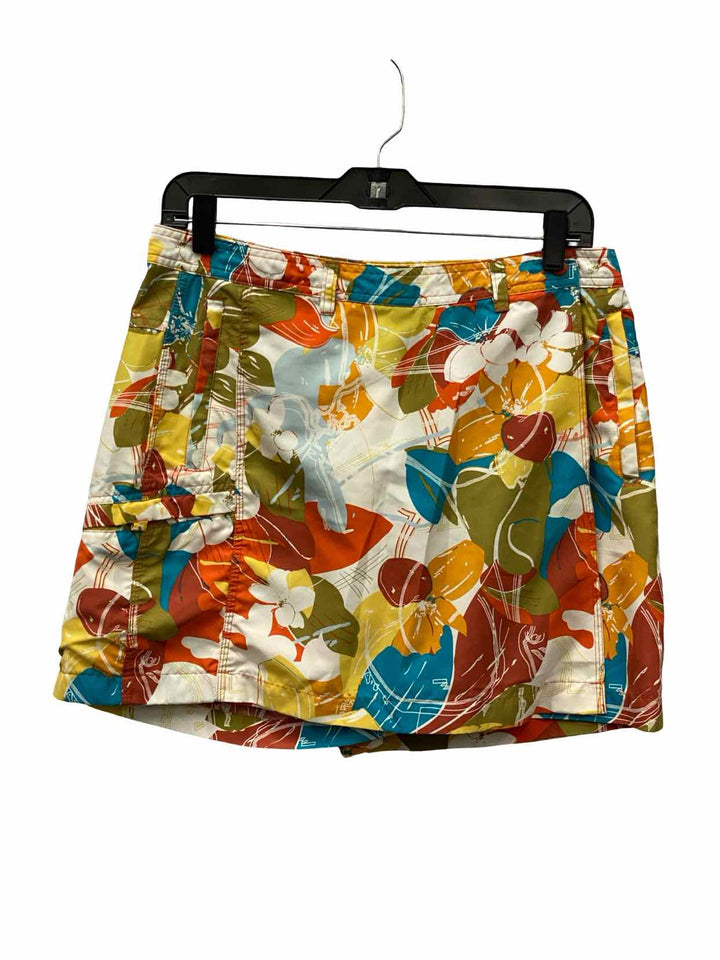 Aventura Size 8 Multi-Color Tropical Skirt