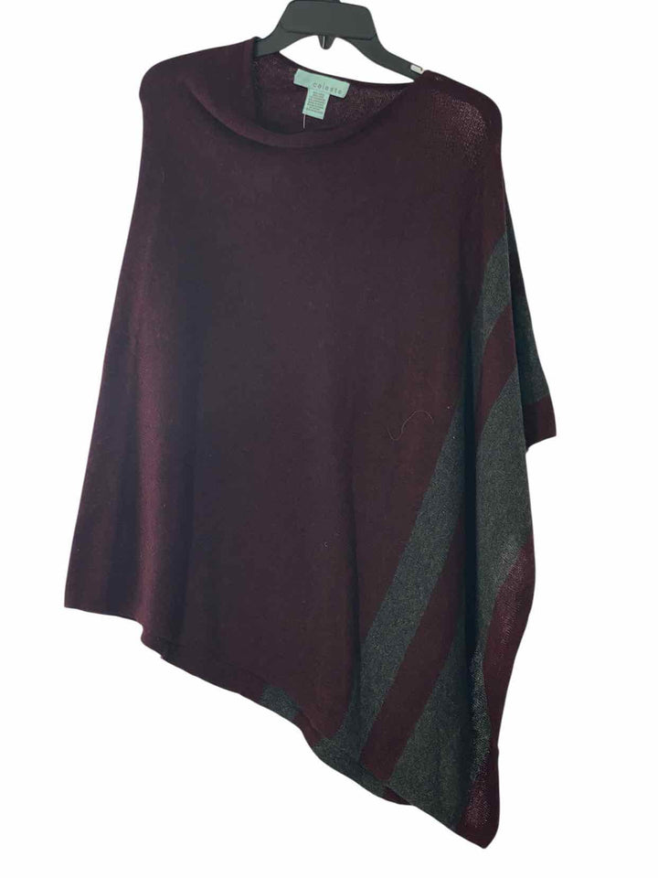 Celeste Burgundy Scarf