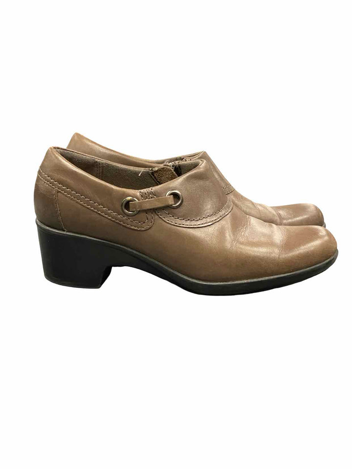 Clarks Shoe Size 8 Brown Leather Genette Danby Boots(Ankle)