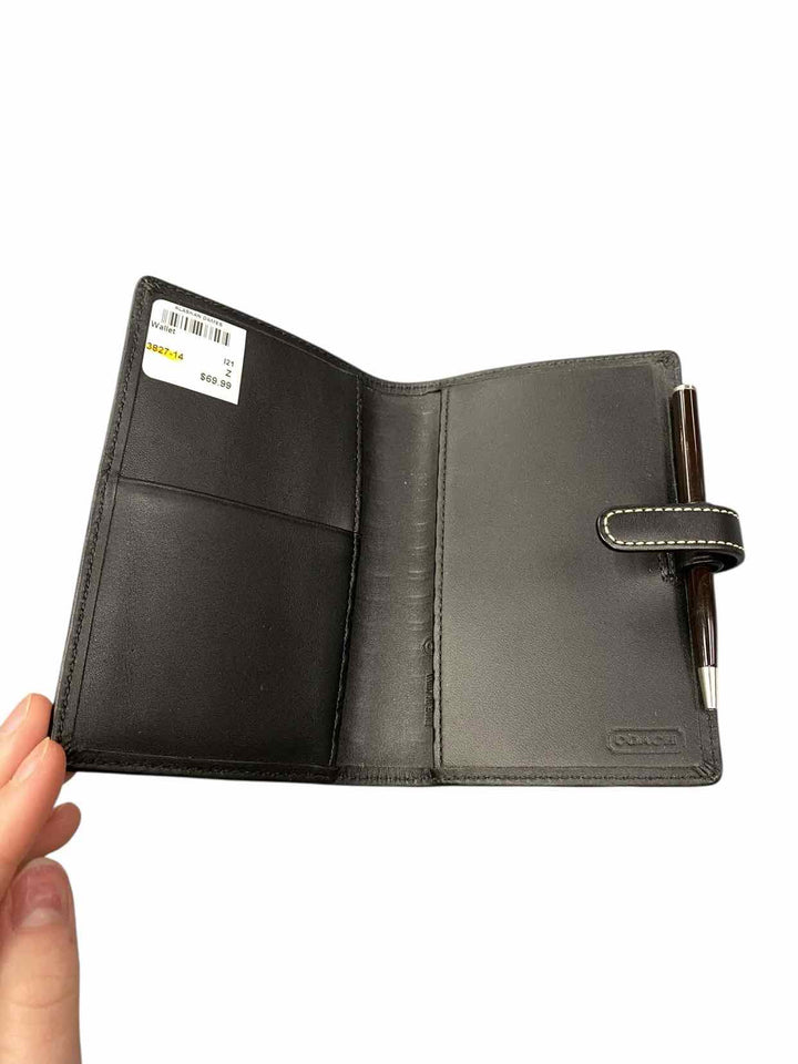 COACH Black Wallet