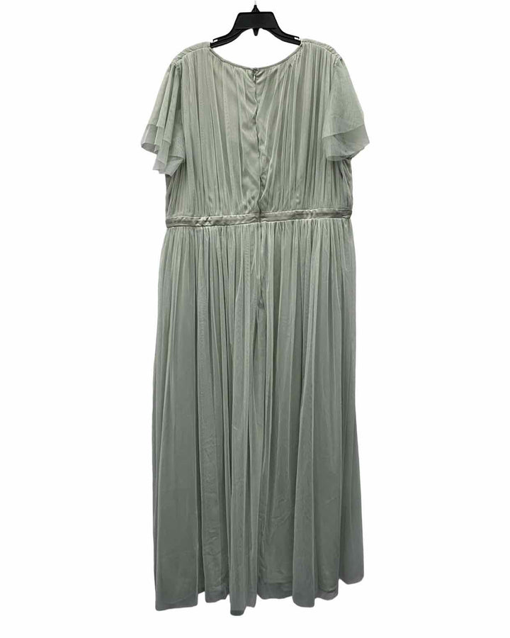 Anaya with love Size XL/2X Sage Green Formal Dress(Long)