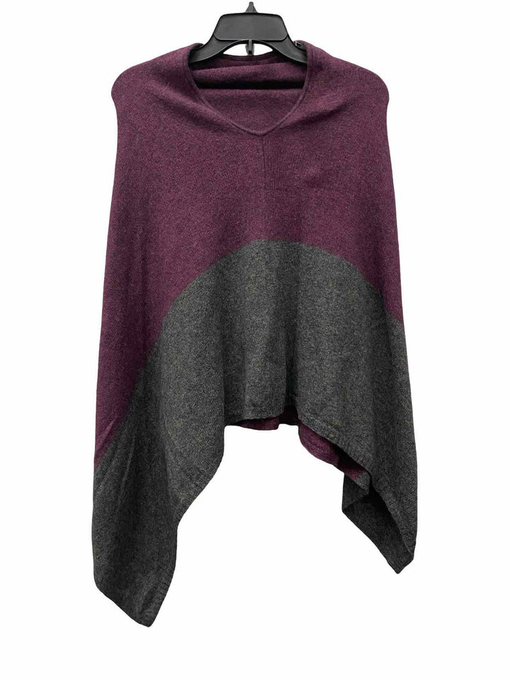 Celeste Size One Size Burgundy Sweater