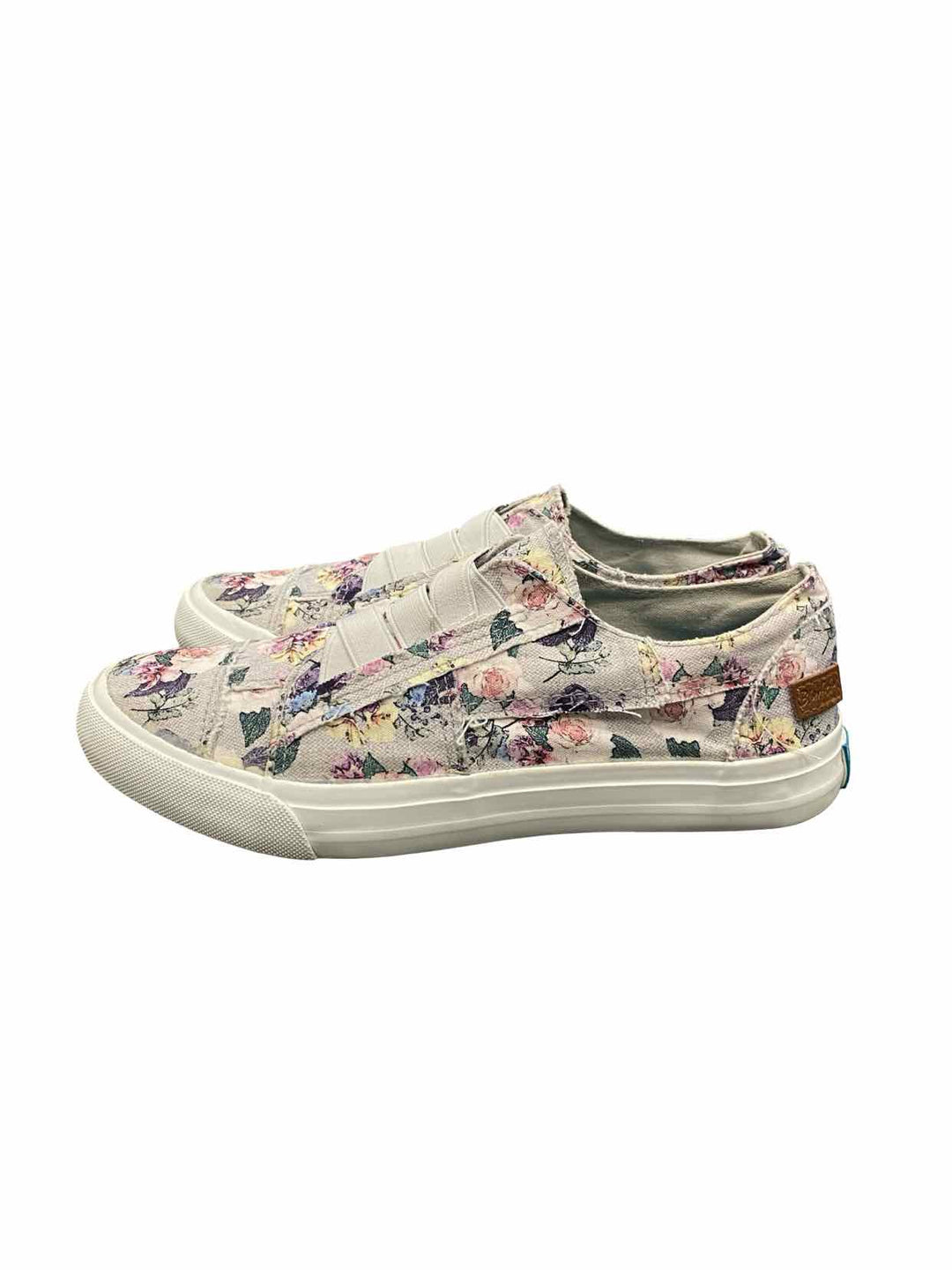 Blowfish Shoe Size 7.5 Grey Floral Marley Sneakers