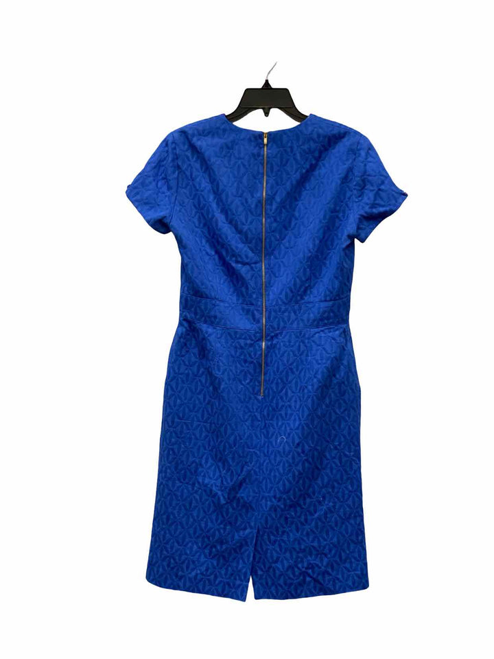 Tahari Size 6 Blue Dress