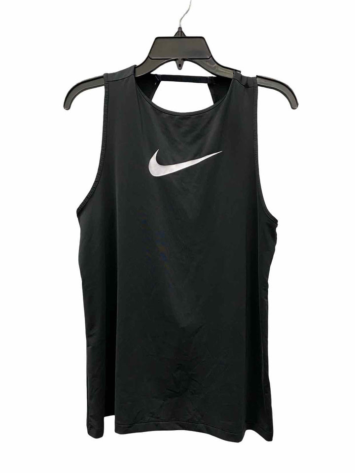 Nike Size M Black Athletic Tank Top