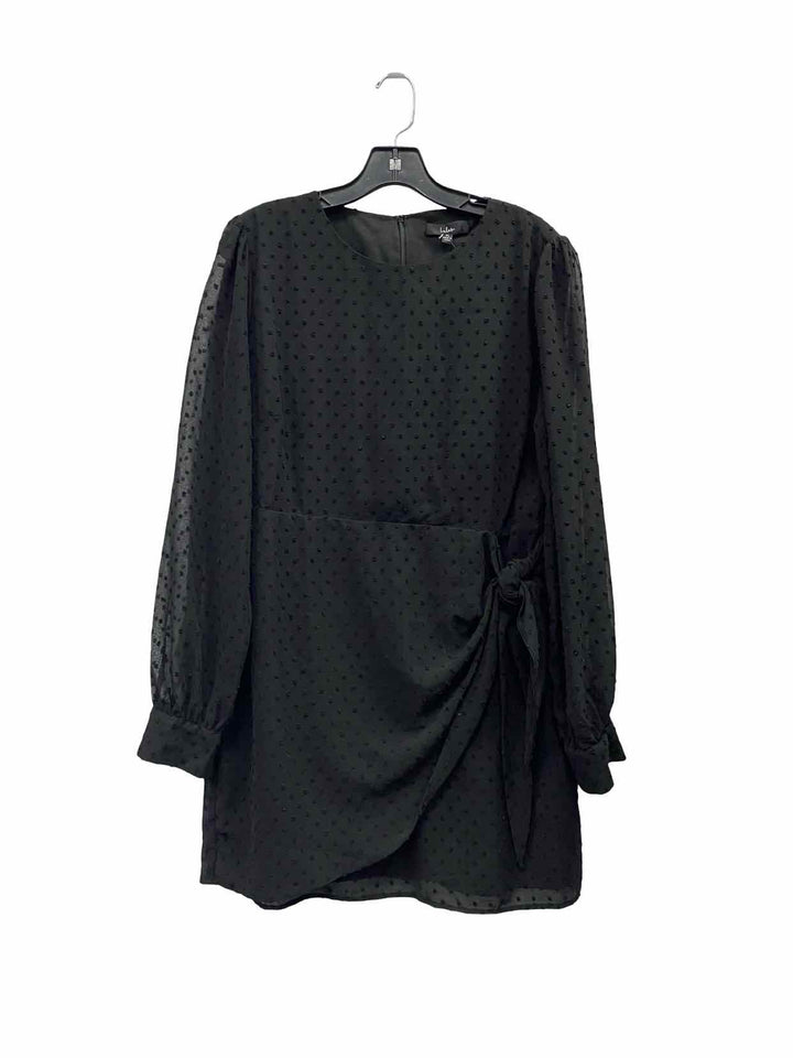 Lulus Size L Black Dress