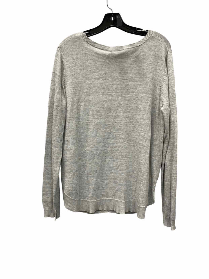 Lety & Me Size L Grey Sweater
