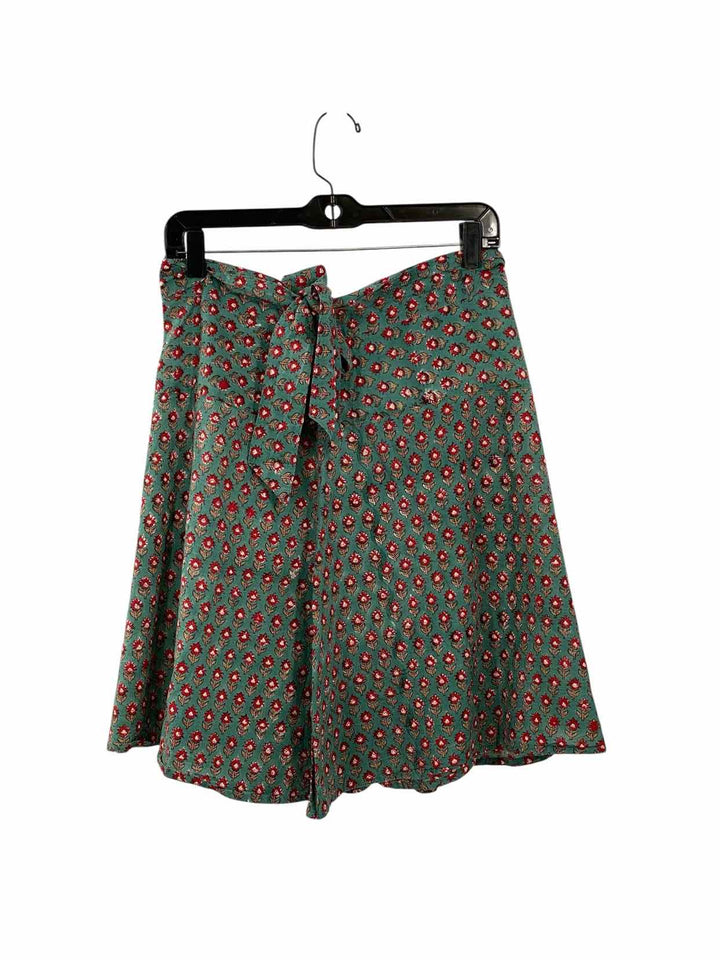 Banjaara Size S/M Blue Red Floral 100% cotton Skirt