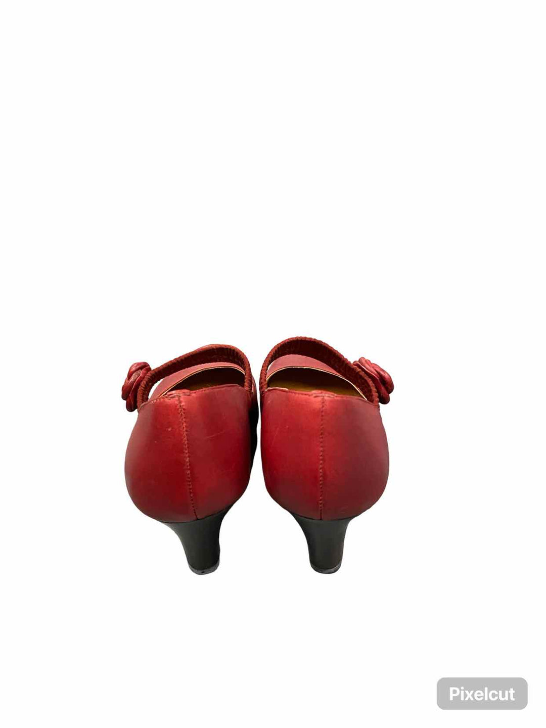 Sofft Shoe Size 8.5 Red Leather Heels