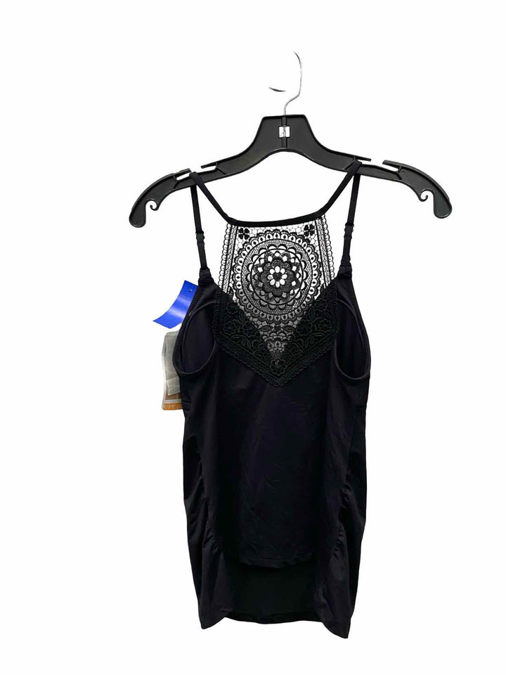 MAORI Size S Black mandala Swimsuit Top
