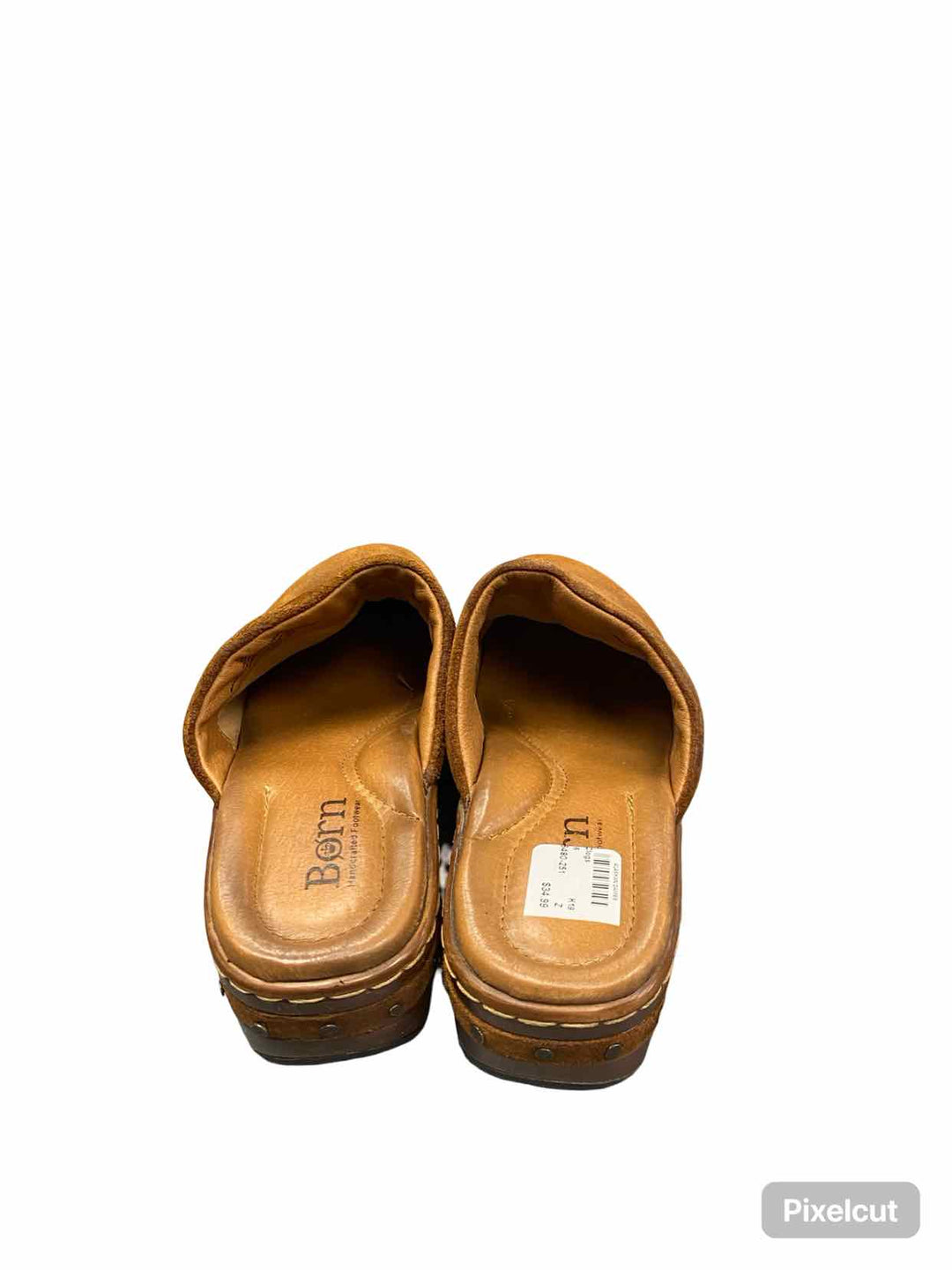 Born Shoe Size 6 Brown Bandy Clogs