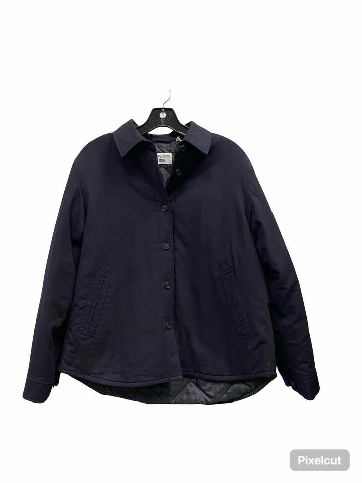 Uniqlo Size S Navy Padded Shirt Jacket