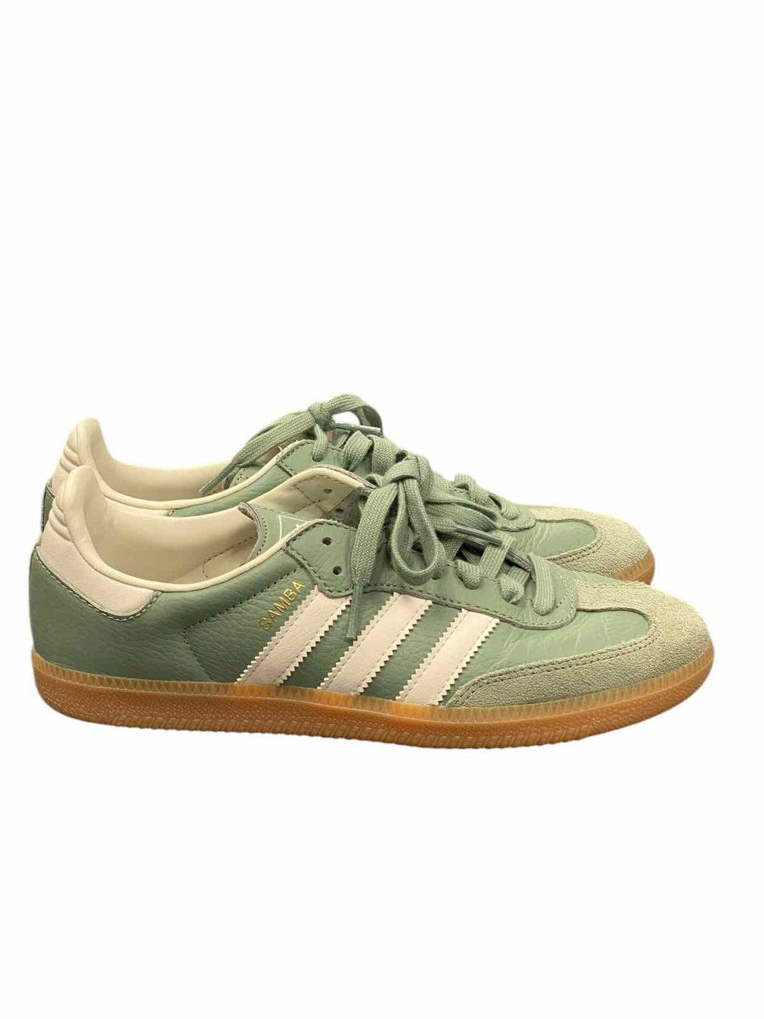 Adidas Shoe Size 8 Sage Green Samba Sneakers