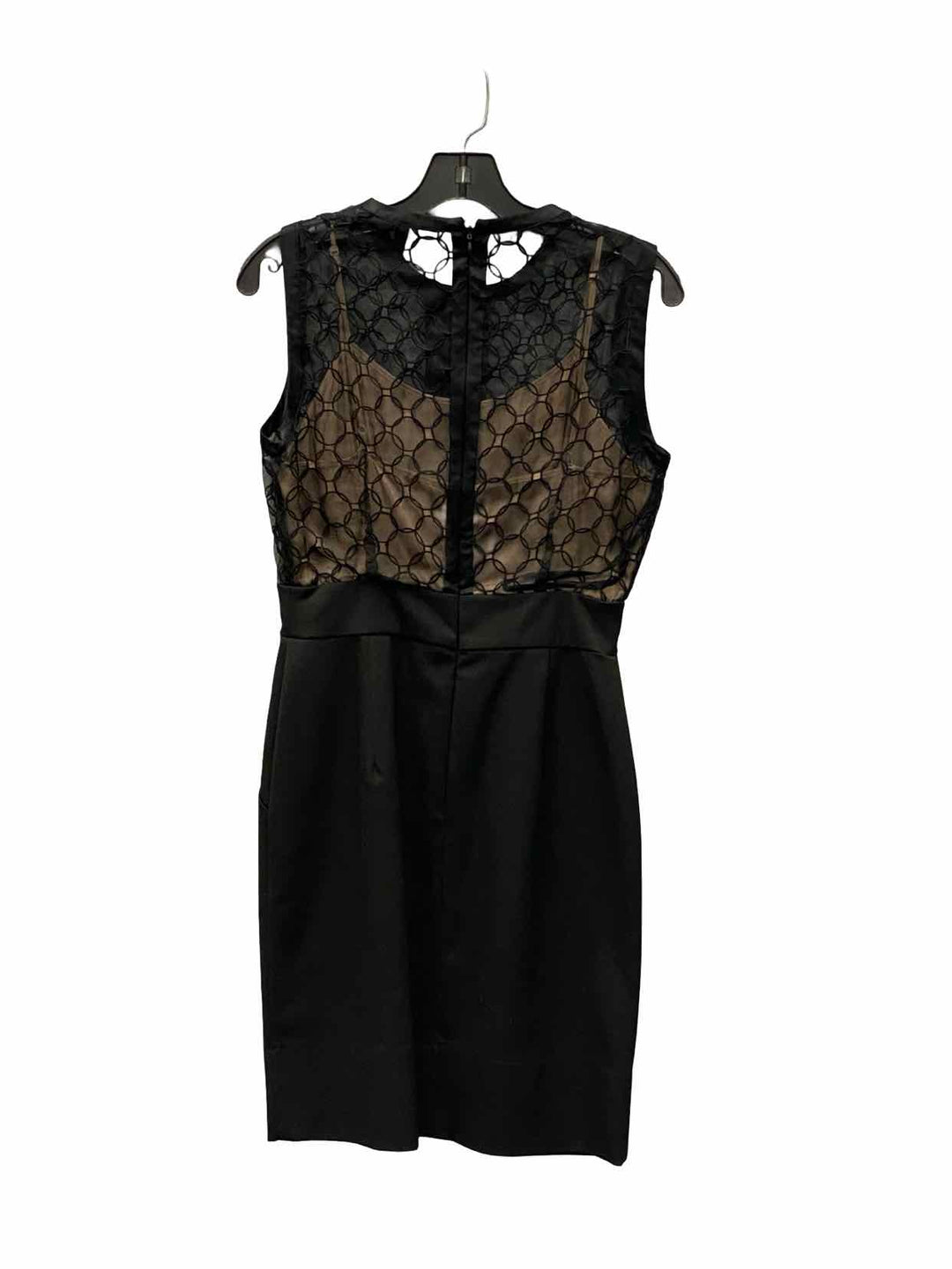 BCBG Size 6 Black Brown Dress