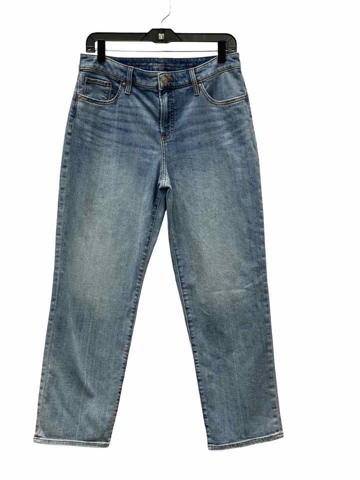 Chico's Size 8R Blue Girlfriend Jeans