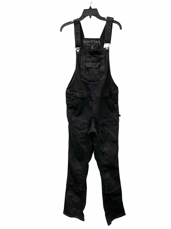 Dovetail Workwear Size 10 Black Denim Dress