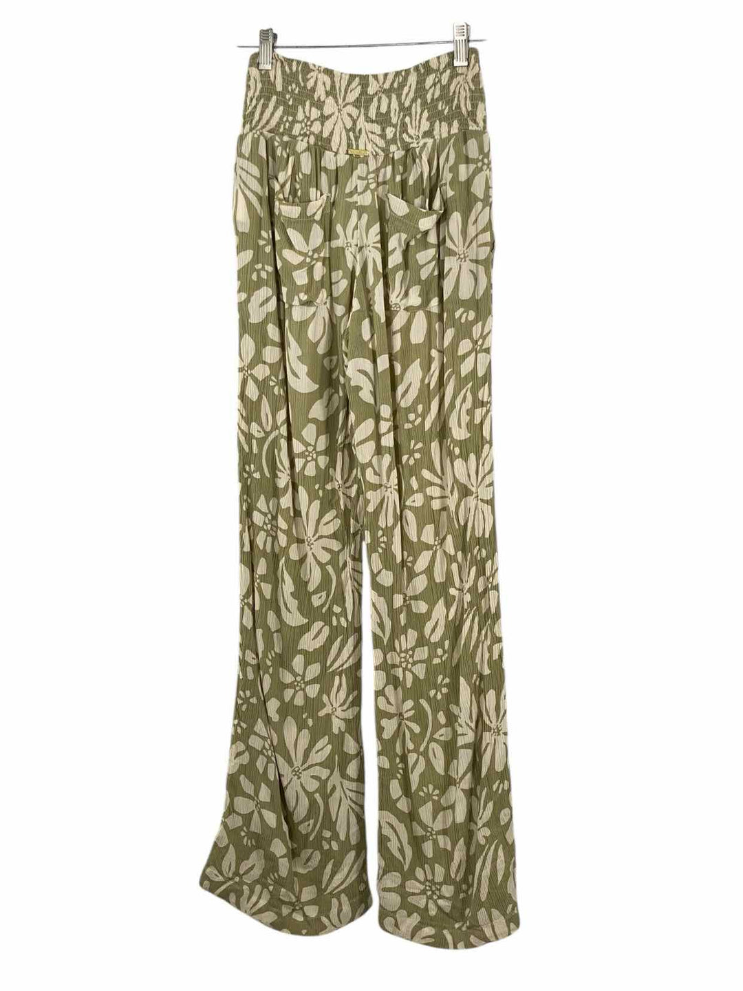 Billabong Size S Green Gray White Pants