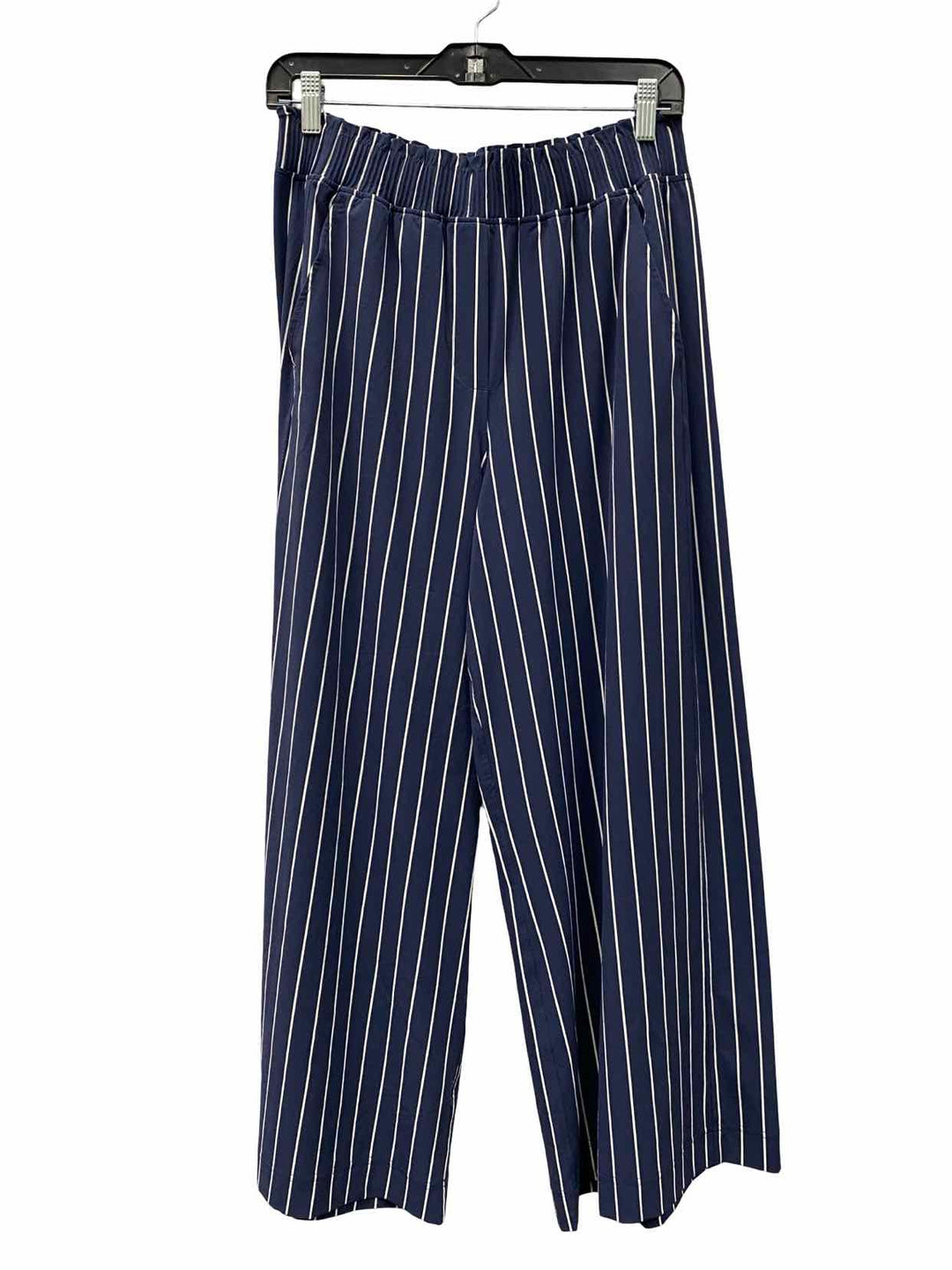 Lululemon Size M Blue White Stripe Pants