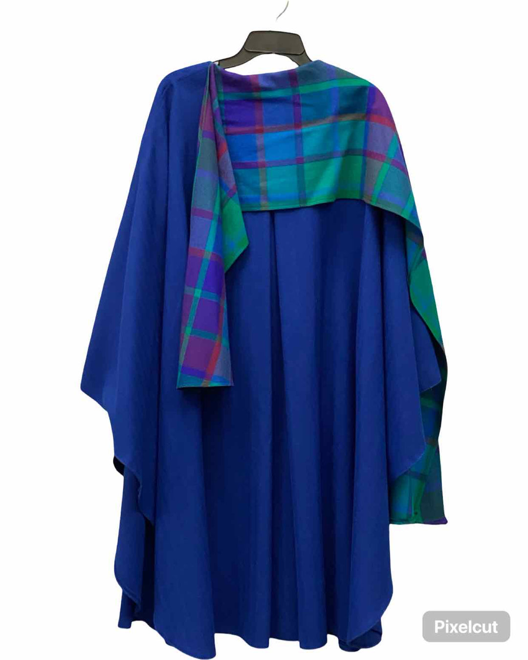 Avoca Size 1X Blue Acetate Coat(Long)