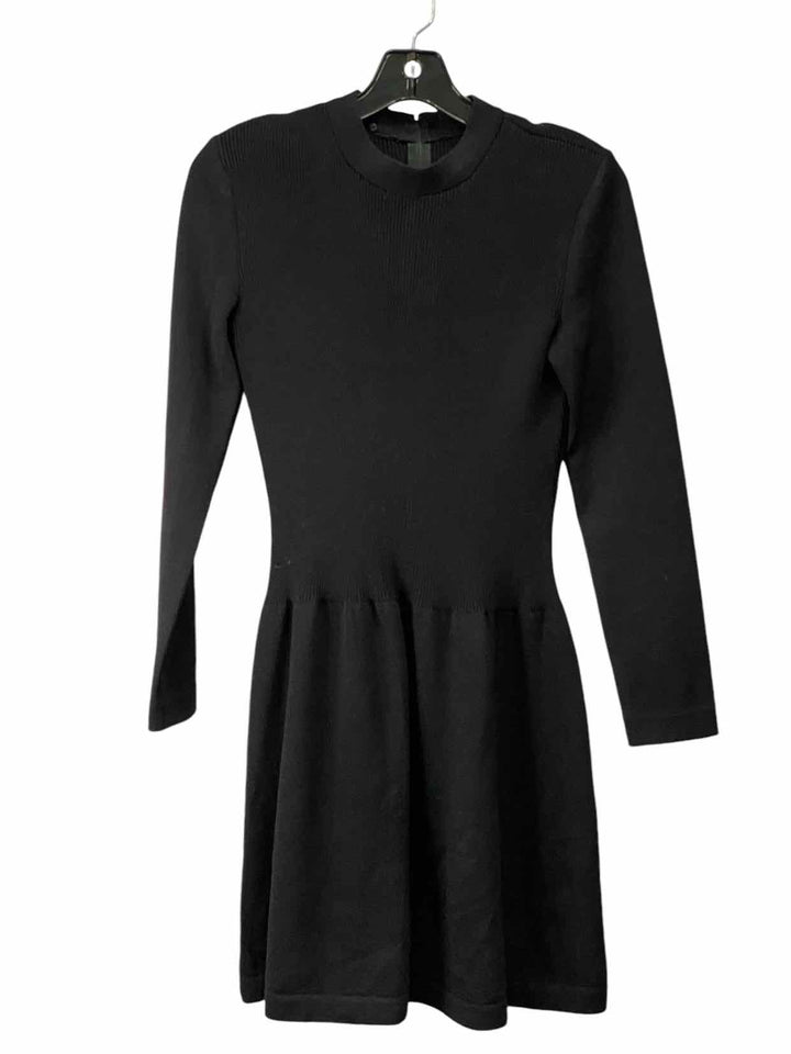 St. John Size 2 Black Knit Dress