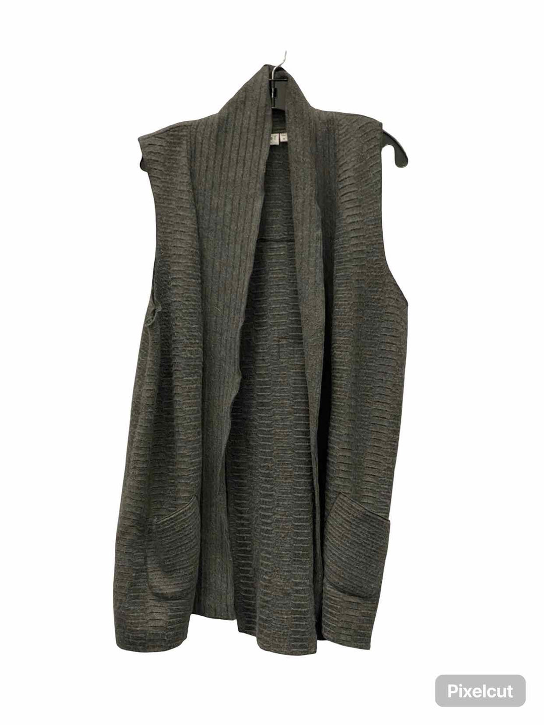 Habitat Size M Gray Sleeveless Sweater