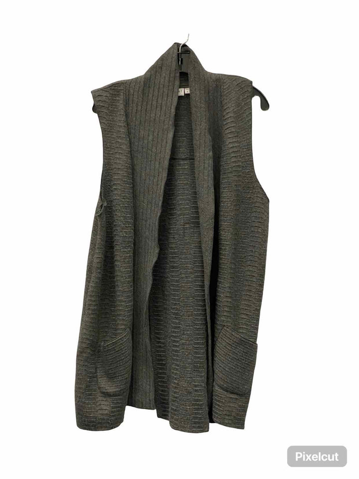 Habitat Size M Gray Sleeveless Sweater
