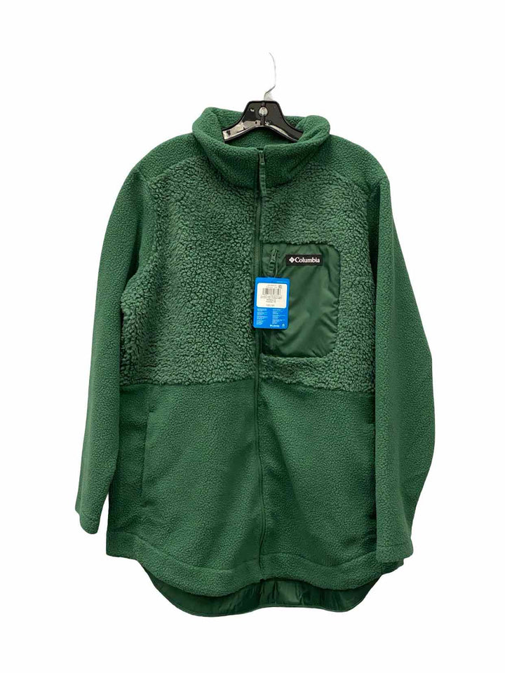 Columbia Size 1X Green Coat(short)