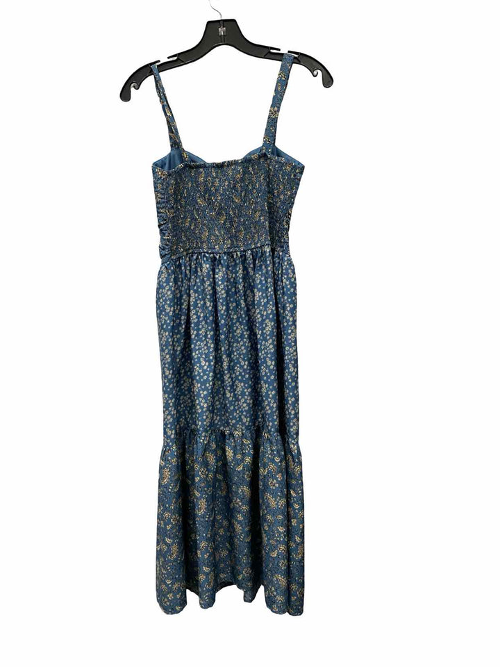 BOG Collective Size M Blue Floral Dress