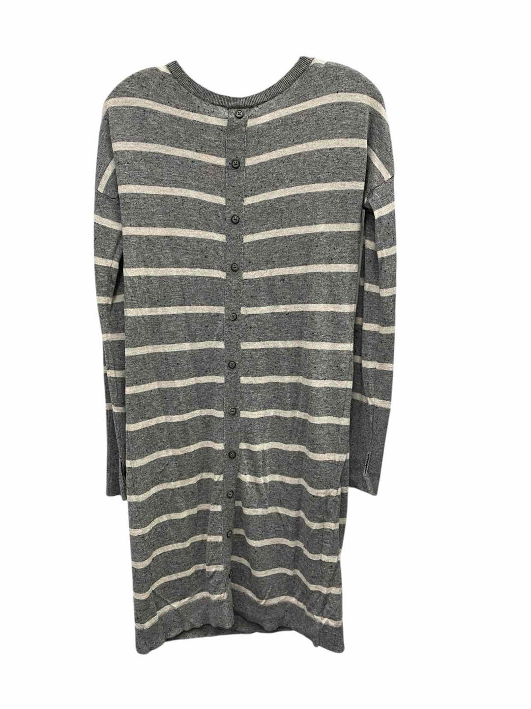 Garnet Hill Size XS Grey White Dress