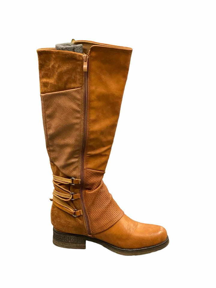Patrizia Shoe Size 39 Brown Maxie Boots(knee)