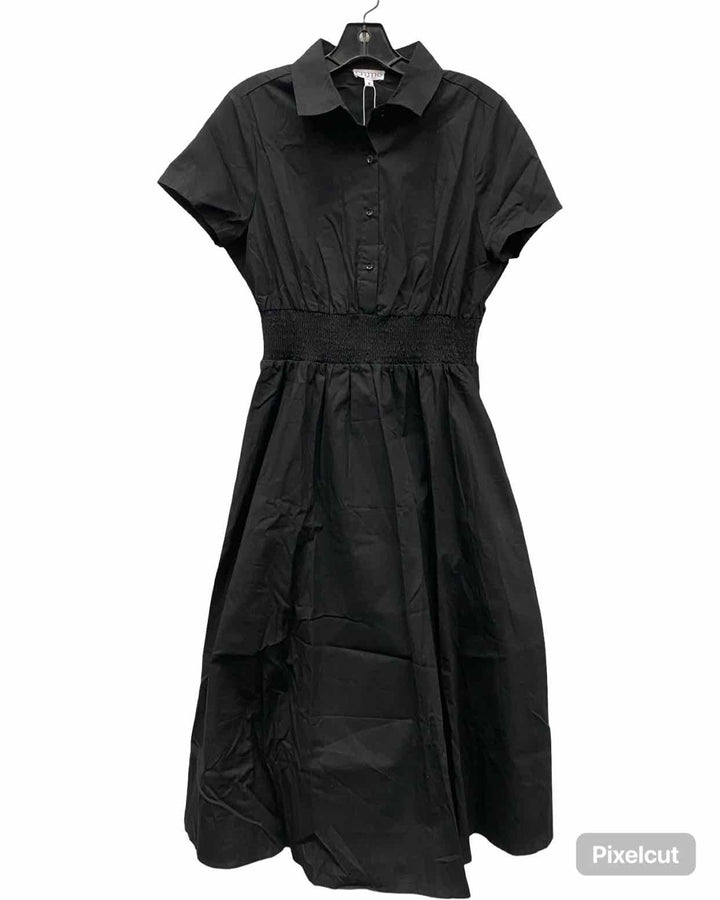 Emme by Marella Size M Black 100% cotton Dress