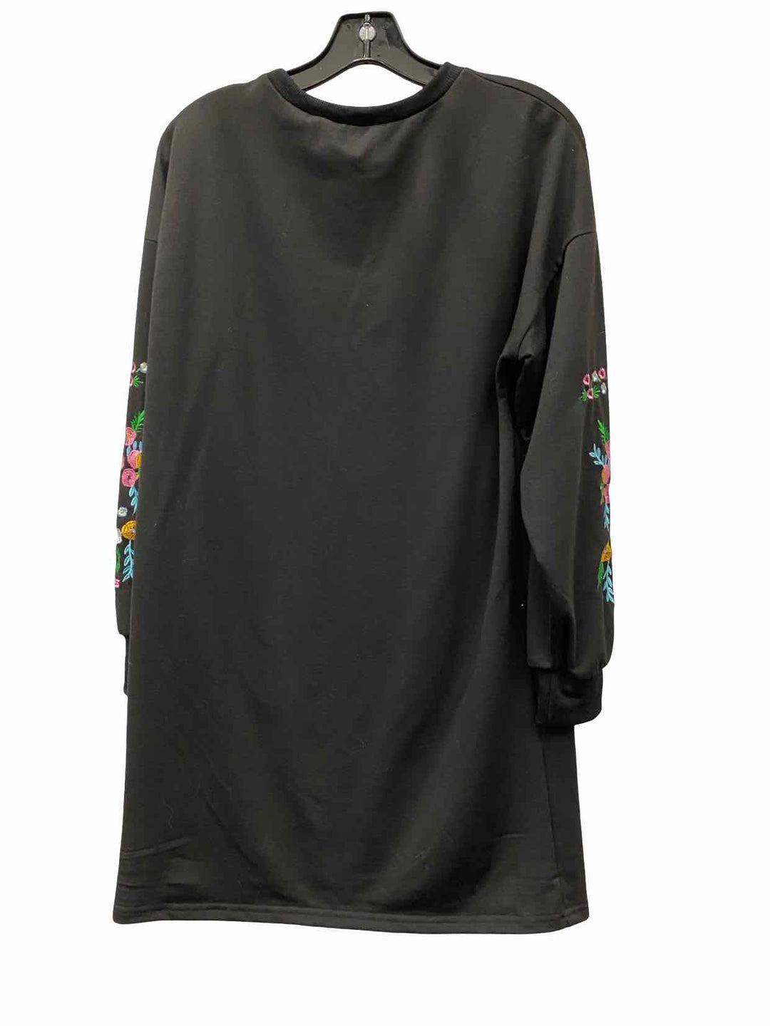 Unknown Brand Size M Black Floral Dress