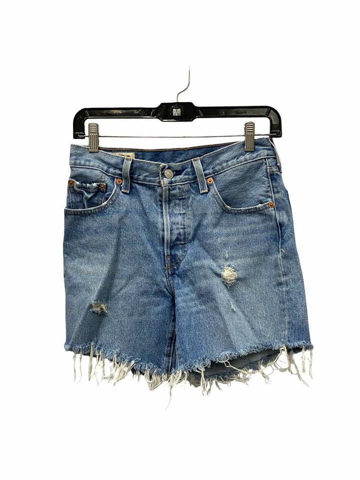 Levi's Premium Size 25 Blue 100% cotton Shorts