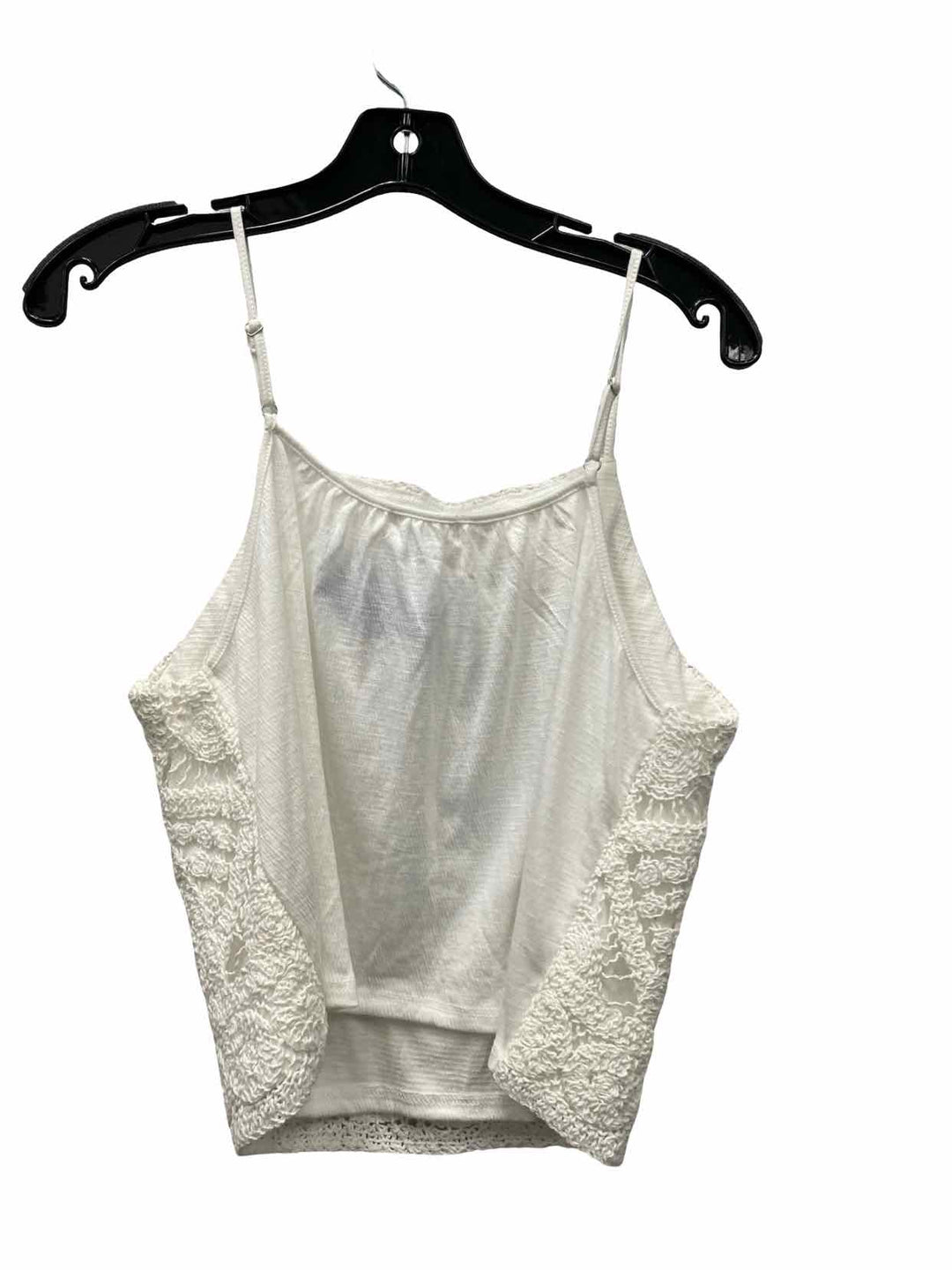 Love On A Hanger Size L White Tank Top