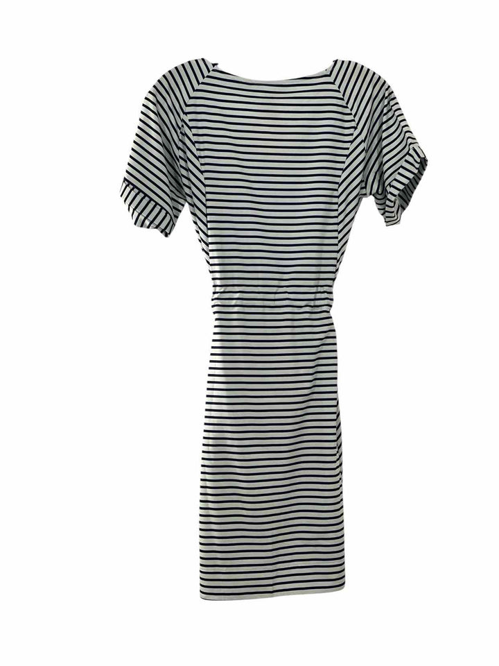 Helly Hansen Size S White navy Striped Dress