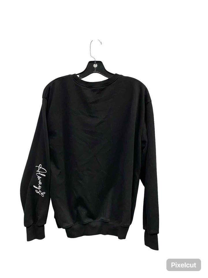 Unknown Brand Size S Black 50% cotton Sweatshirt