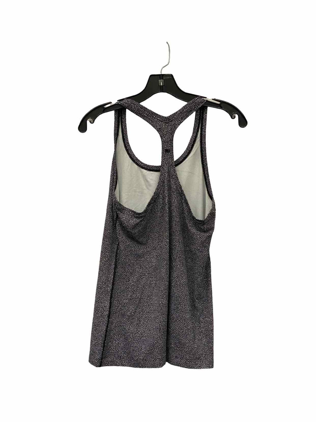 Lululemon Size M Black White Athletic Tank Top
