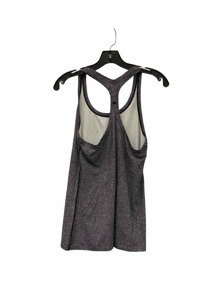 Lululemon Size M Black White Athletic Tank Top