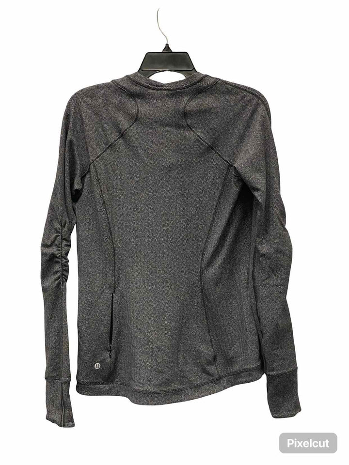 Lululemon Size 10 Gray Athletic Long Sleeve