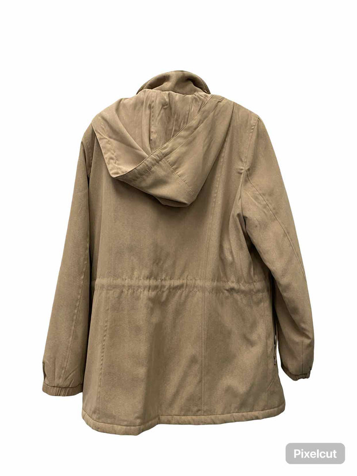 London Fog Size L Brown Coat(Long)