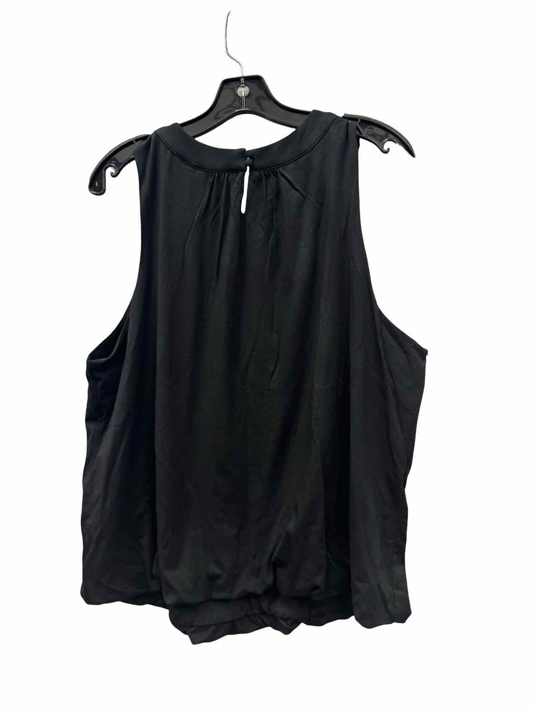 Lands End Size L Black Tank Top