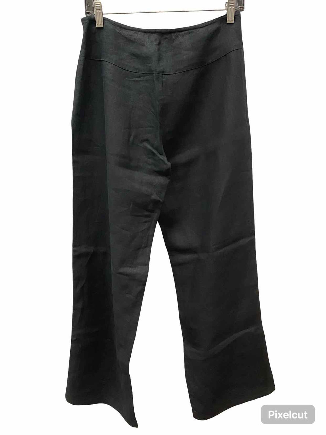 Eva Tralala Size 2 Black Linen Pants