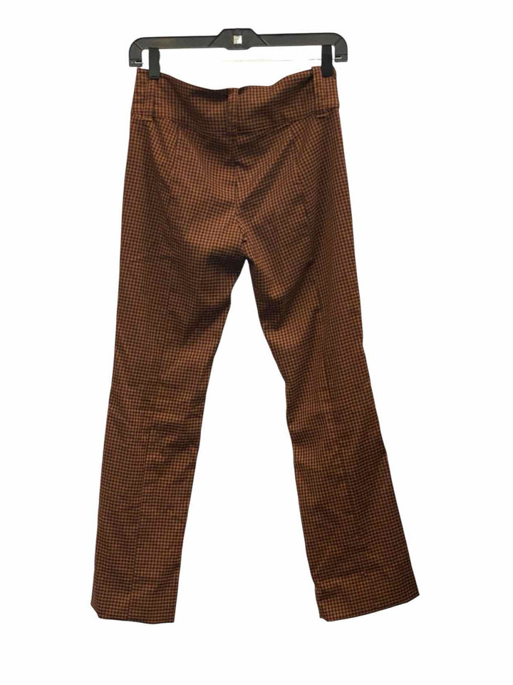 Urban Outfitters Size 0 Brown Black Gingham Pants